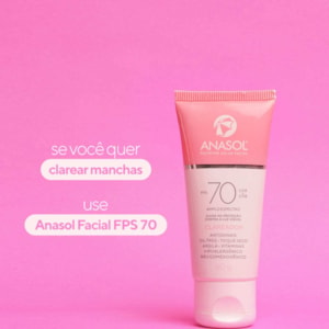 ANASOL PROT. SOLAR FACIAL CLAREADOR FPS70-60G