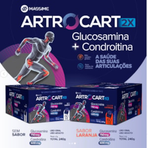 ARTROCART 2X 750+600MG SEM SABOR 60X4G SACHE