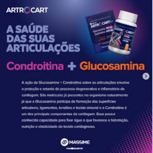 ARTROCART 2X 750+600MG SEM SABOR 60X4G SACHE