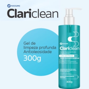 CLARICLEAN ANTIOLEOSIDADE GEL 300G + SAB 80G