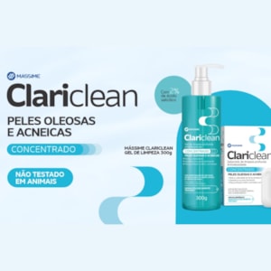 CLARICLEAN GEL ANTIOLEOSIDADE 300G - MASSIME