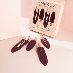 Clips de Cabelo Mariana Saad: Hair Clip Marsala - Océane