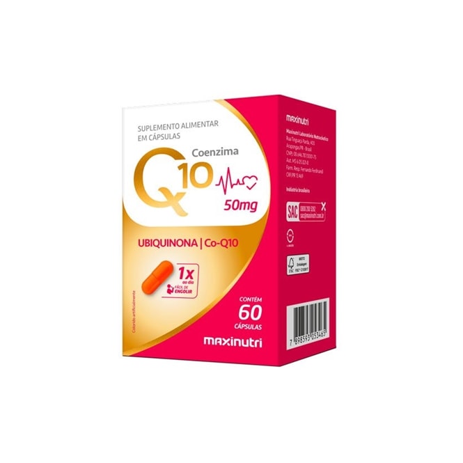 COENZIMA Q10 GOLD 50MG 60CPS MAXINUTRI