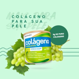 Colágeno Hidrolisado 2em1 - 250g - Uva Verde