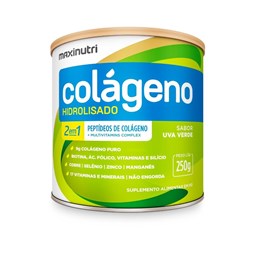 Colágeno Hidrolisado 2em1 - 250g - Uva Verde