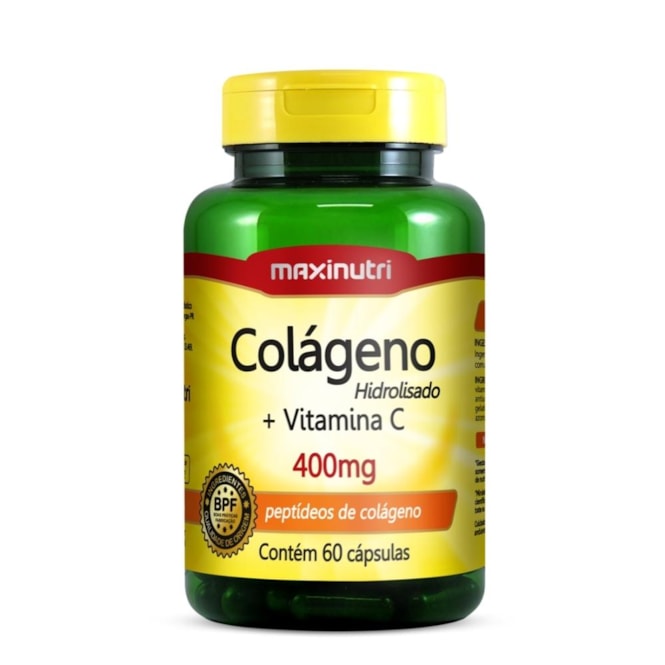 Colágeno Hidrolisado + Vit. C 400mg - 60 Cáps.