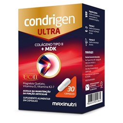 Condrigen Ultra MDK (Colágeno tipo II / UCII + MDK) Cápsulas - 30 Cáps.