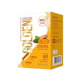 Curcuma Golden 400mg 60 cáps - Maxinutri