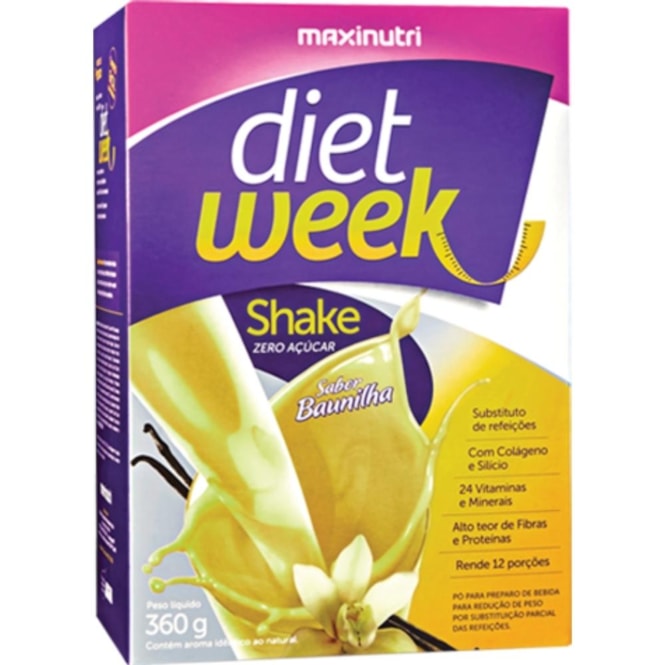 Diet Week Shake  360g - Baunilha