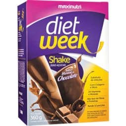 Diet Week Shake  360g - Mousse de Chocolate