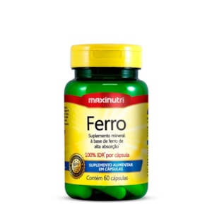 Ferro 100% IDR - 60 Cáps.