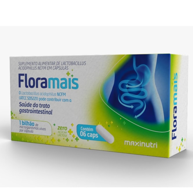 FLORAMAIS 6CPS - MAXINUTRI