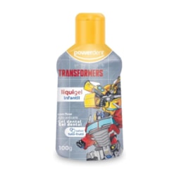 GEL DENTAL TRANSFORMERS TUTTI FRUTTI 100G