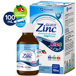 Gluco Zinc  Kids  2Mg - 100 ml -Massime