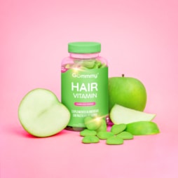 GUMMY HAIR ORIGINAL VITAMIN - MAÇA VERDE - 60 GOMAS 