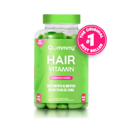 GUMMY HAIR ORIGINAL VITAMIN - MAÇA VERDE - 60 GOMAS 