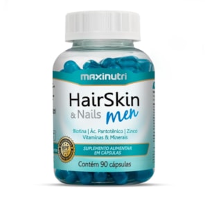 HairSkin Men - 90 Cáps. - Maxinutri