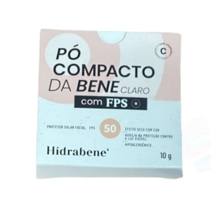 HIDRABENE PROT. SOLAR FACIAL FPS 50 - CLARO - EM PÓ - 10 G