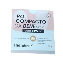 HIDRABENE PROT. SOLAR FACIAL FPS 50 - MEDIO - EM PÓ - 10 G