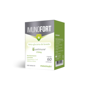 Imunofort (Wellmune + Vitaminas) 250mg - 60 Cáps.