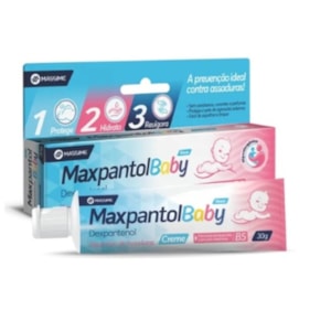 KIT 03 - Creme para Assaduras Maxpantol Baby - 90g - Massime