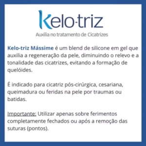 kit 2x - Cicatrizante Kelo-Triz - Massime