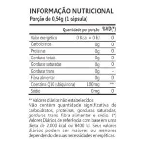 KIT 2X -Coenzima Q10 - 60 Cáps. - 100mg - Maxinutri