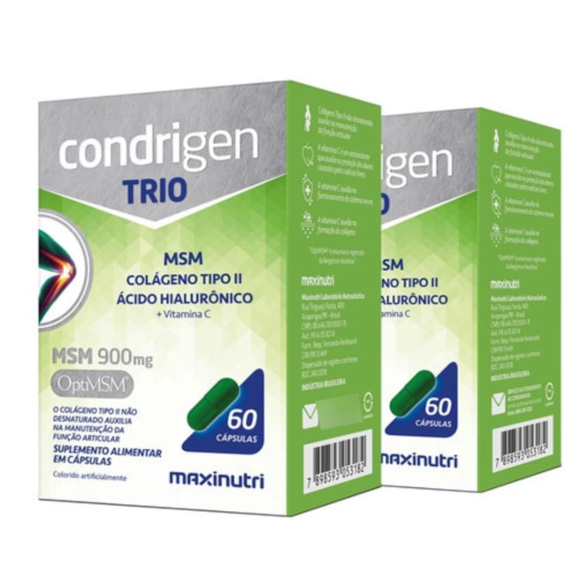 KIT 2X - CONDRIGEN TRIO 60CPS MAXINUTRI