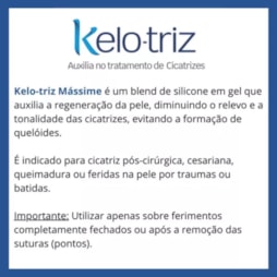 KIT 3X - Cicatrizante Kelo-Triz - Massime