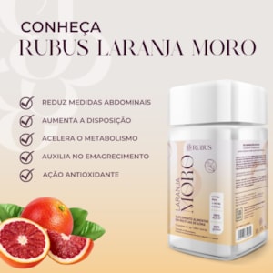 KIT 3X - RUBUS LARANJA MORO GUMMY - 30 GOMAS