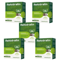 KIT 5X- REHIDRALIN PO AGUA DE COCO 28G - 4ENV Maxinutri