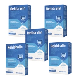 KIT 5X - REHIDRALIN PO NATURAL 28G - 4ENV Maxinutri