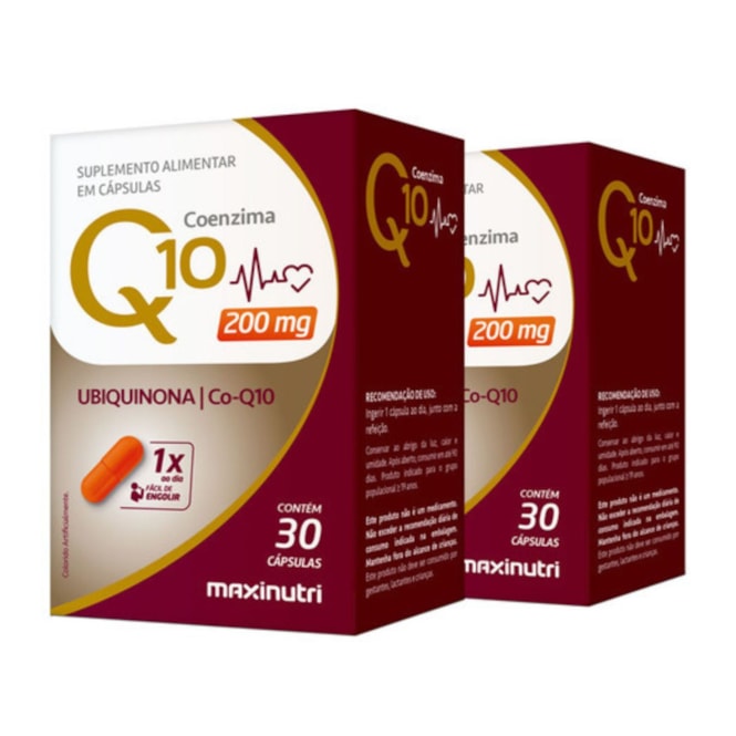 KIT2X - COENZIMA Q10 GOLD 200MG 30CPS MAXINUTRI