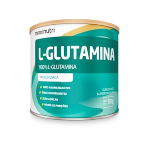 L-Glutamina 300g - 100% Pura 