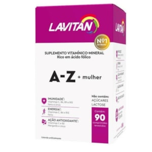 LAVITAN AZ MULHER 90CPR