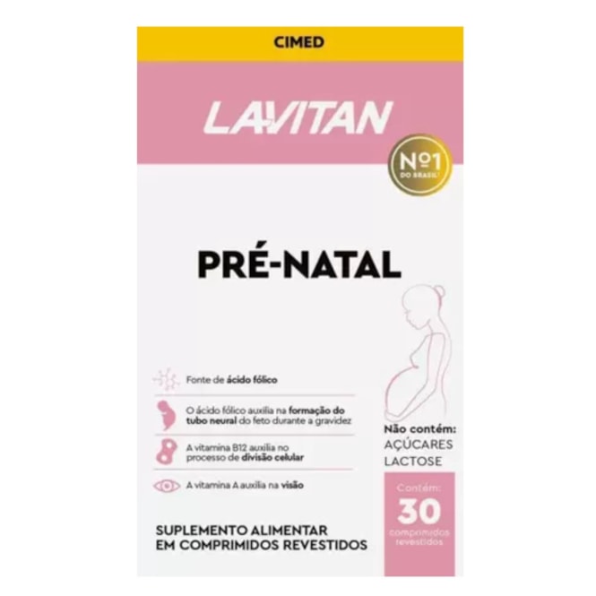 LAVITAN PRE-NATAL MULTI 30CPR