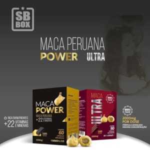 Maca Power 1200mg + 22 vitaminas - 60 cáps. Maxinutri