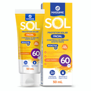 MASSIME SOL FACIAL FPS 60 50ML