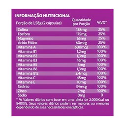 Memorin (Fósforo + Vitaminas) - 60 Cáps.