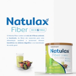 NATULAX FIBER SEM SABOR 260G