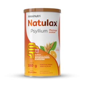 NATULAX PSYLLIUM LARANJA 176G - MAXINUTRI