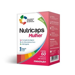 NutriCáps Mulher (Polivitamínico) - 60 Cáps.