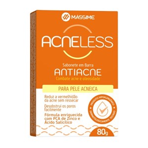 Sabonete em barra Acneless - Antiacne  80g - Massime 