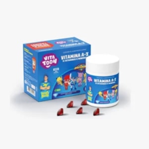 VITATOON LUCCAS NETO VITAMINA A-Z BRIGADEIRO 30 GOMAS